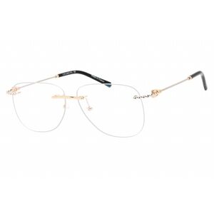 NWT Charriol PC75099-C03 58mm Shiny Gold Eyeglasses